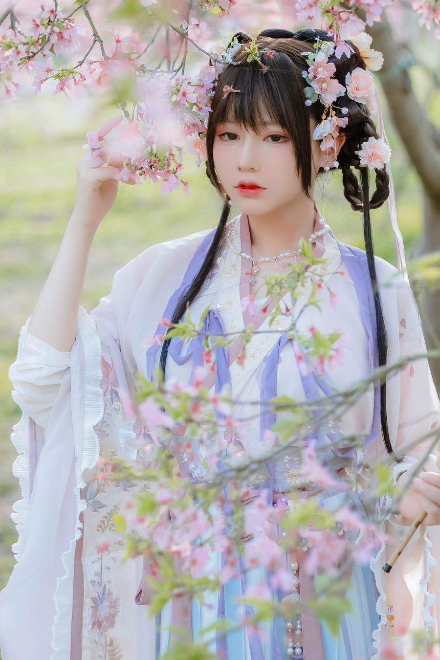 图片[3]-No.043-樱花汉服 花神祈愿 [52P]