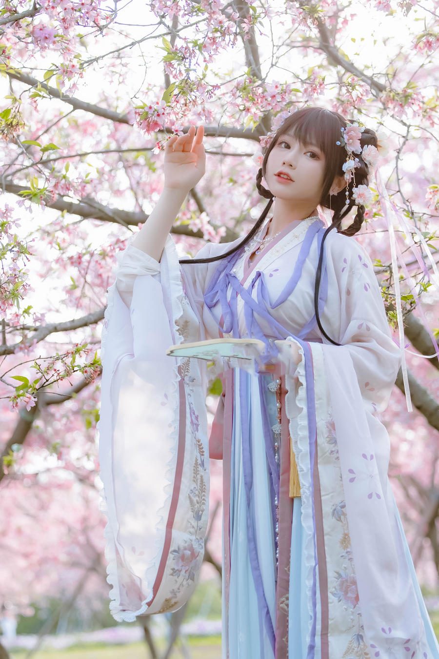 图片[2]-No.043-樱花汉服 花神祈愿 [52P]