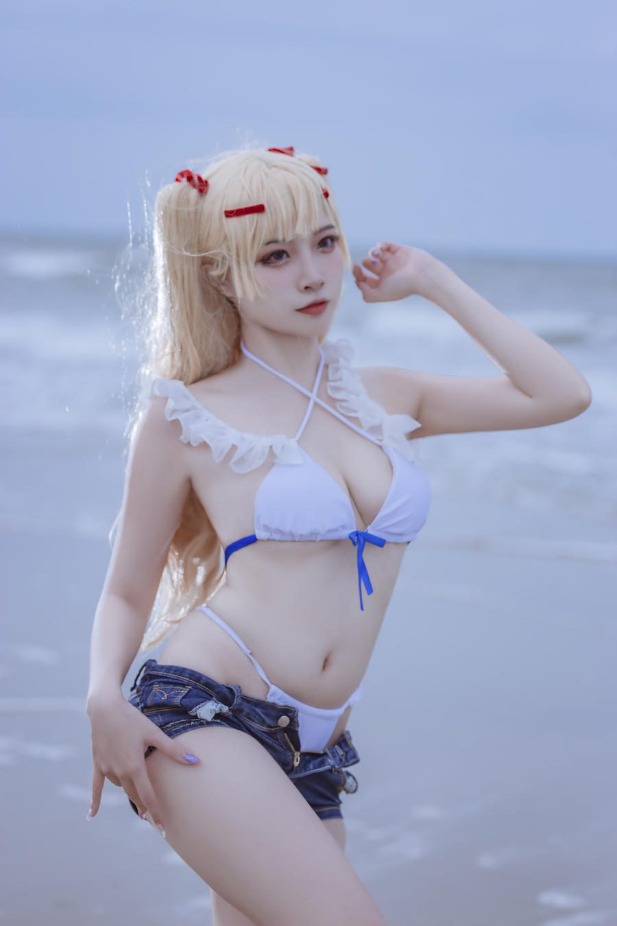 图片[3]-No.138-碧蓝苏塞克斯泳装 [20P]