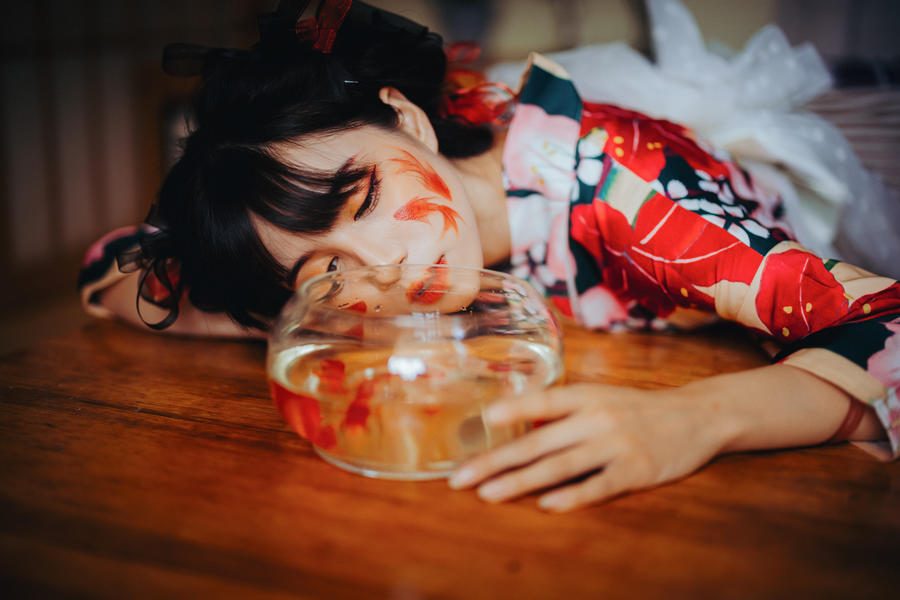 图片[2]-No.012-金鱼姬 [24P]