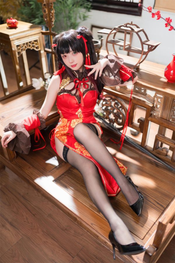 No.036 – 时崎狂三 旗袍 [66P]-慕色阁