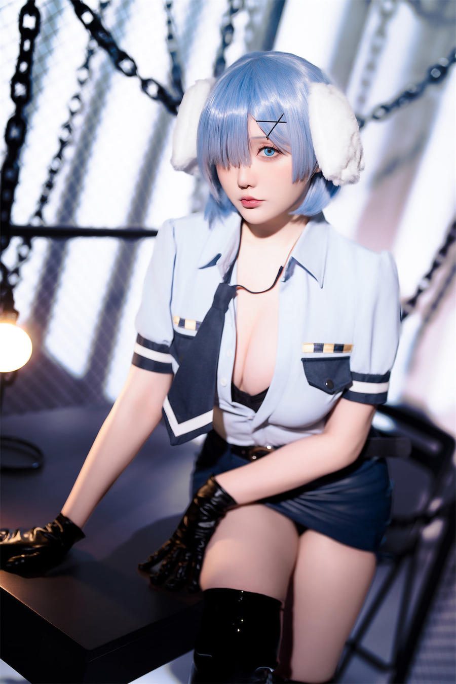 图片[2]-No.219 – 2024年02月计划C RE0蕾姆 狗耳警官 [101P 2V]