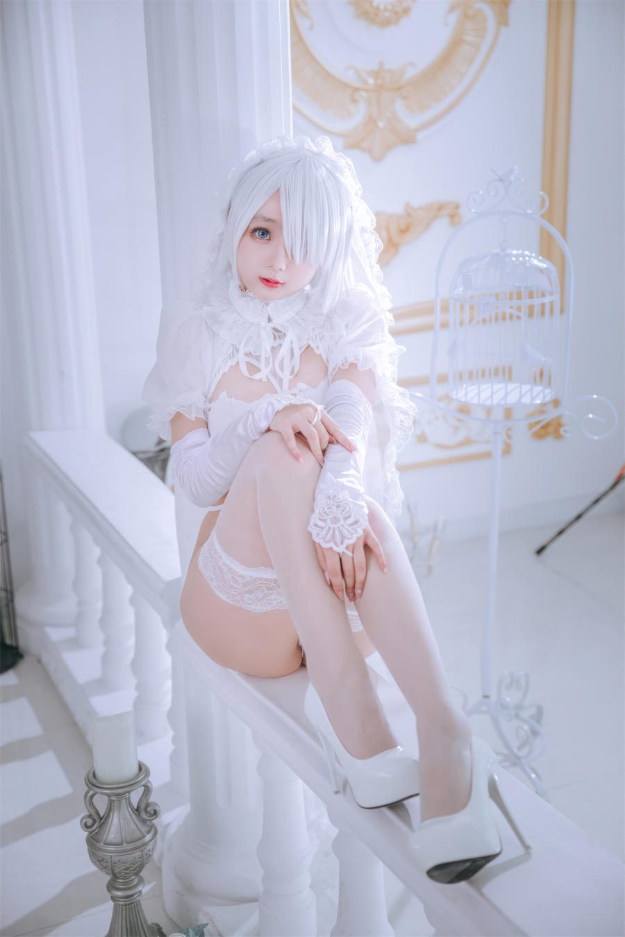图片[3]-No.099 – 2B 白色花嫁 [72P]