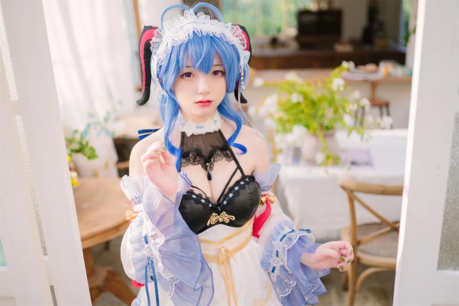 图片[3]-No.045 – 原神 甘雨女仆 [41P]
