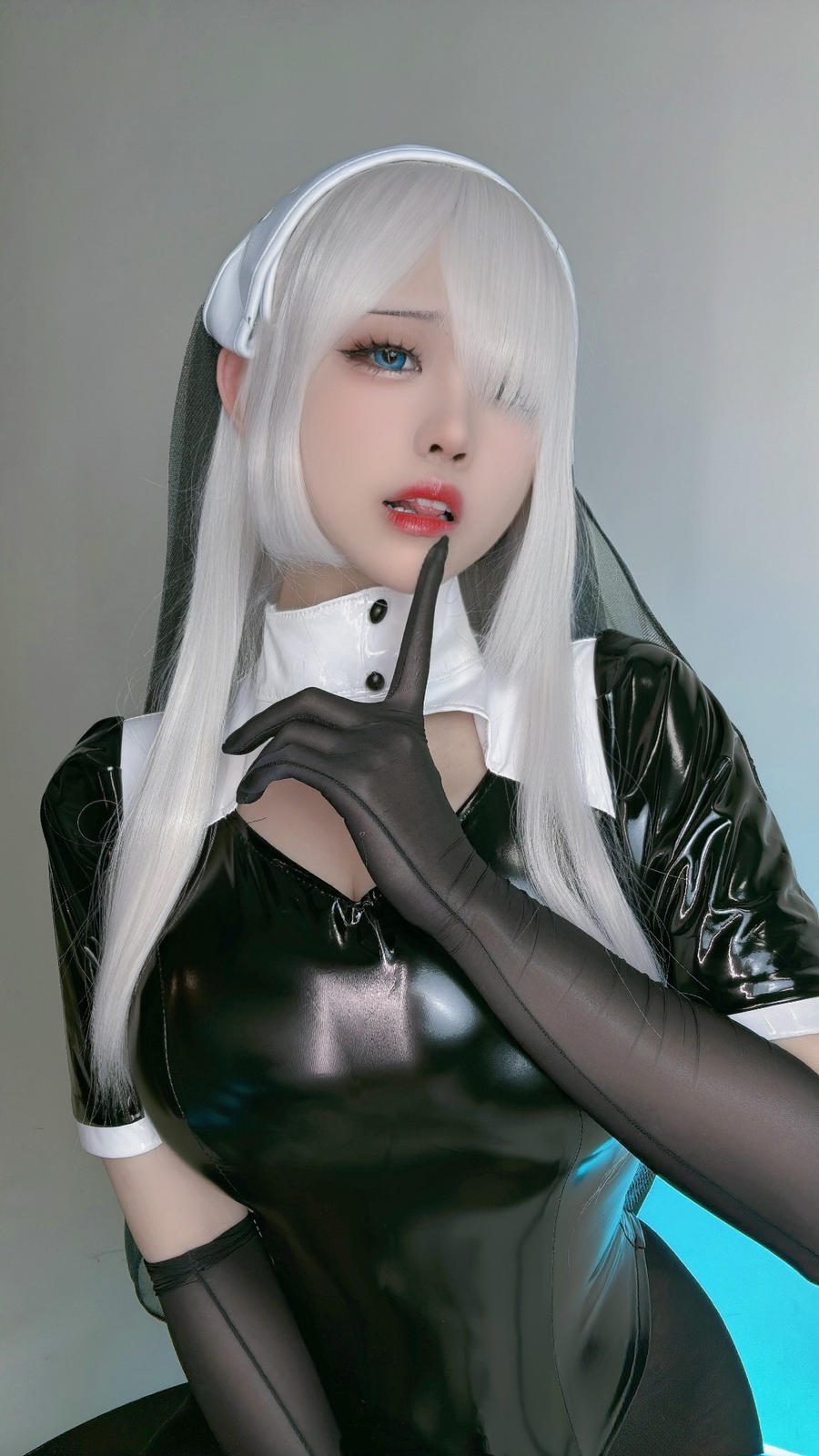 图片[2]-No.042 – 皮衣修女 [9P]
