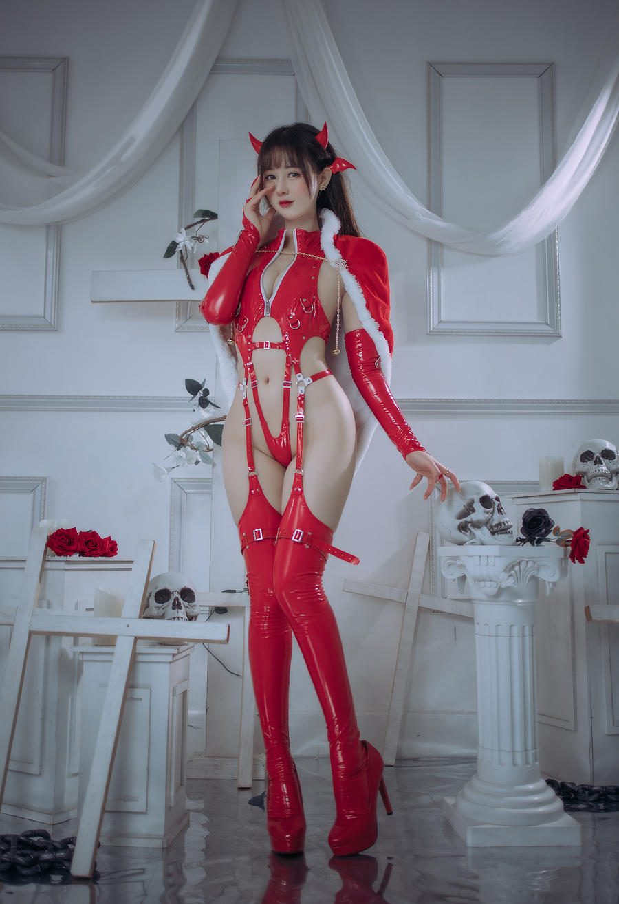 图片[2]-No.014 – 红色胶衣小恶魔 [65P 3V]