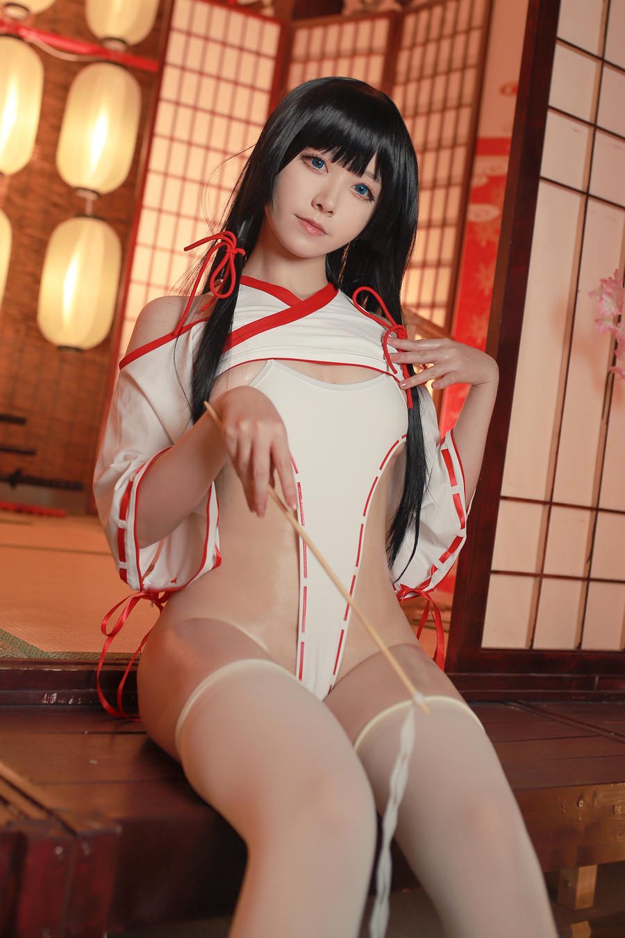 图片[2]-No.012 – ビッチ巫女 [31P]