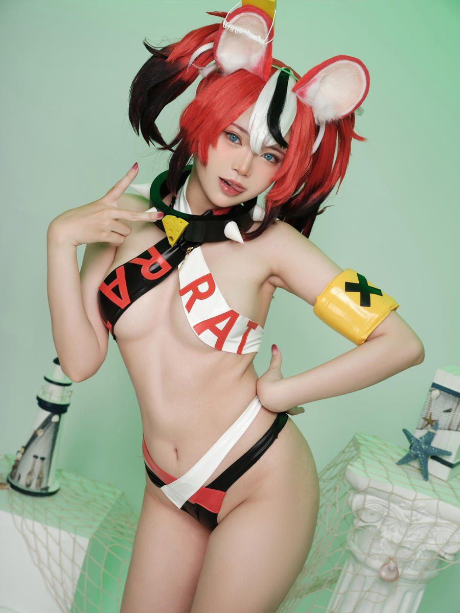 图片[2]-No.005 – Hakos Baelz Pole Dancing [38P 2V]