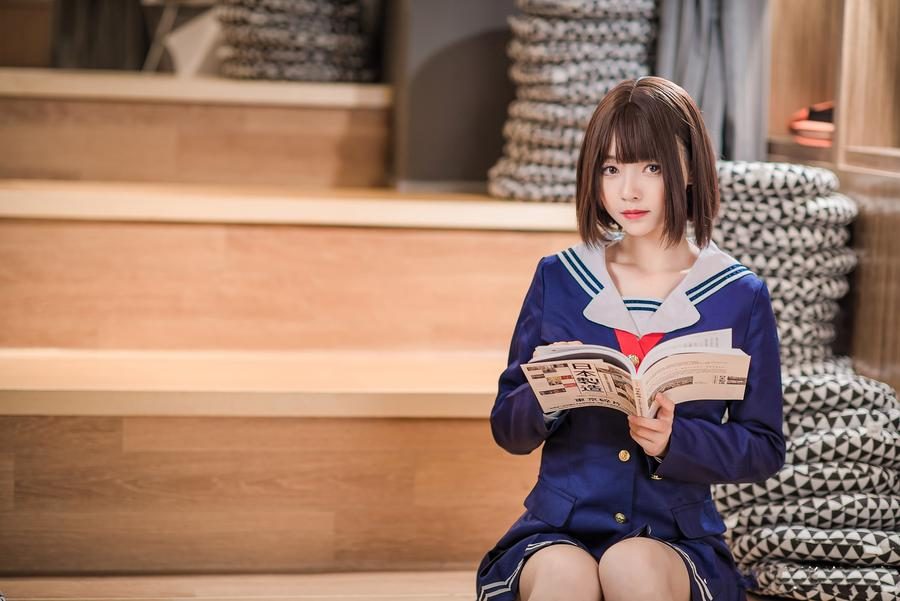 图片[2]-No.020 – 加藤惠校服 [19P]