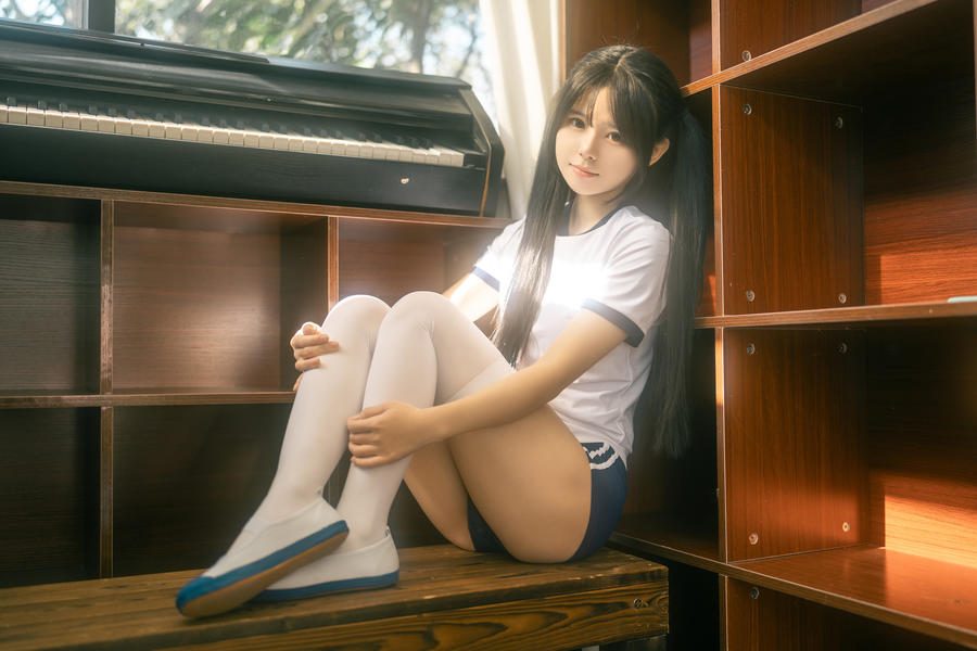 图片[3]-No.003 – 春の更衣室 体操服 [47P]
