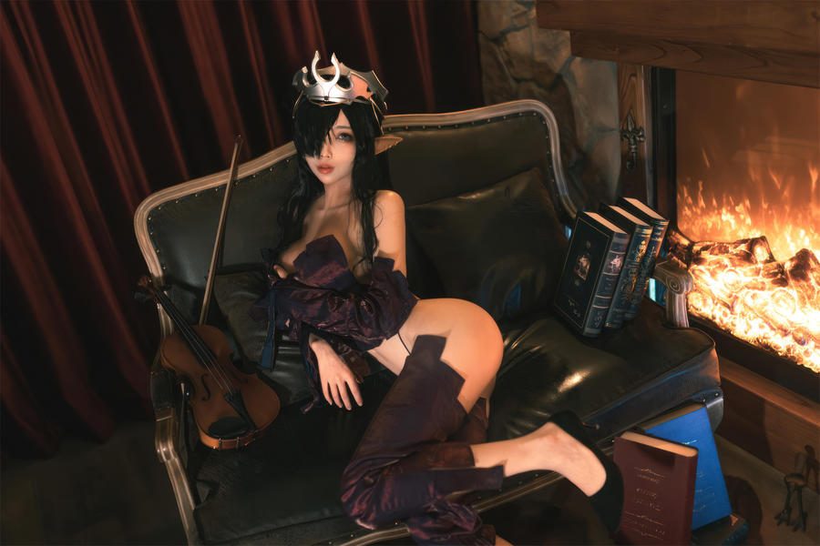 图片[2]-No.012 – 黑兽 精灵女王 [60P]