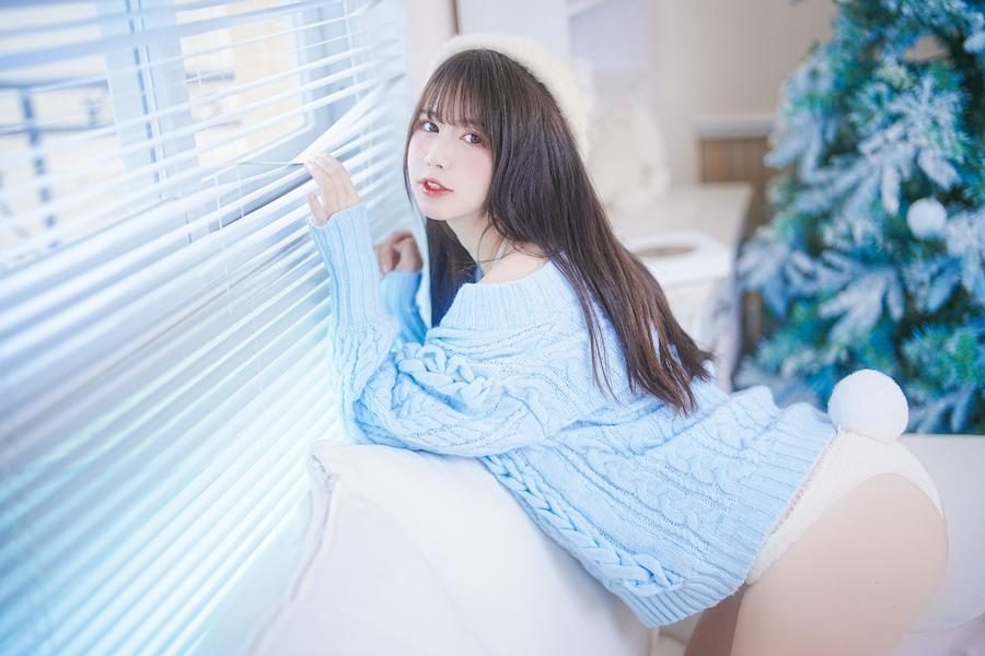 图片[3]-No.026 – 蓝色秋冬毛衣 [27P]