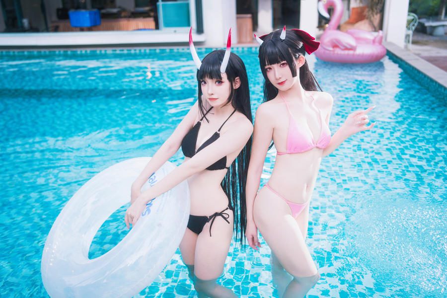 图片[3]-No.034 – 碧蓝航线 能代x酒匂泳装 (&祖木子) [43P]