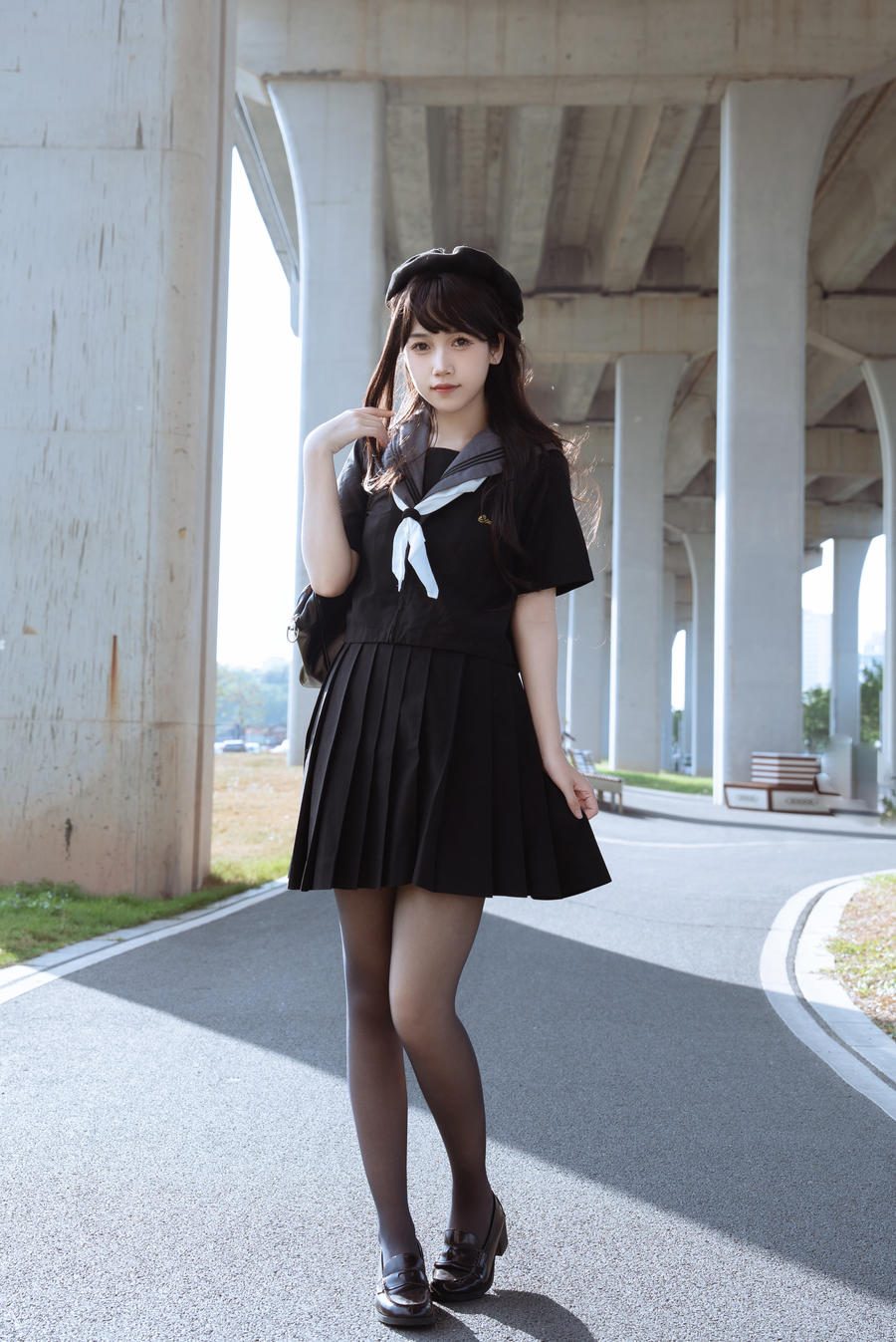 图片[2]-No.045 – 放课后野外JK [72P]