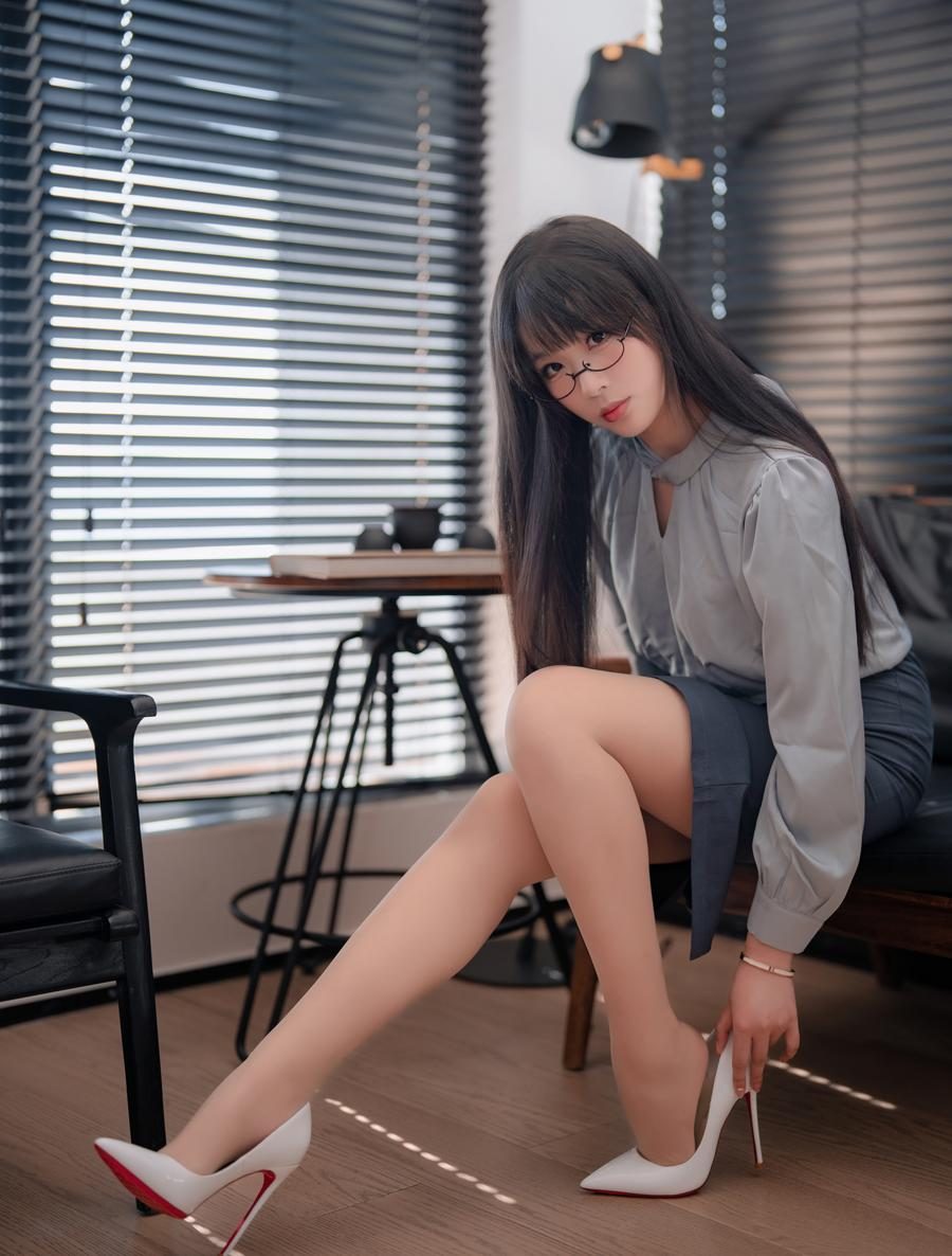 图片[3]-No.067 – 蓝裙OL [190P 4V]