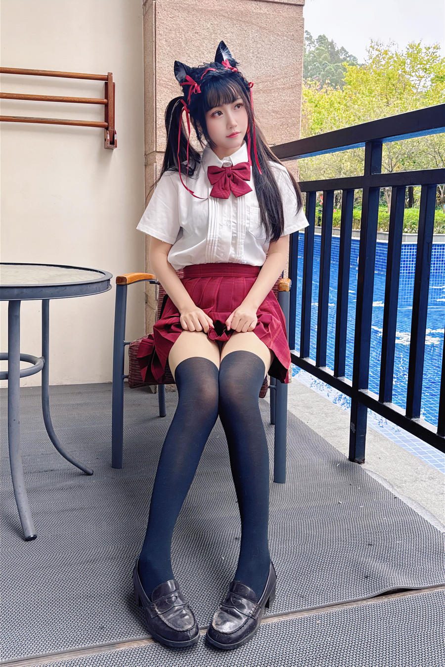 图片[3]-No.046 – 温泉双马尾JK [22P 1V]