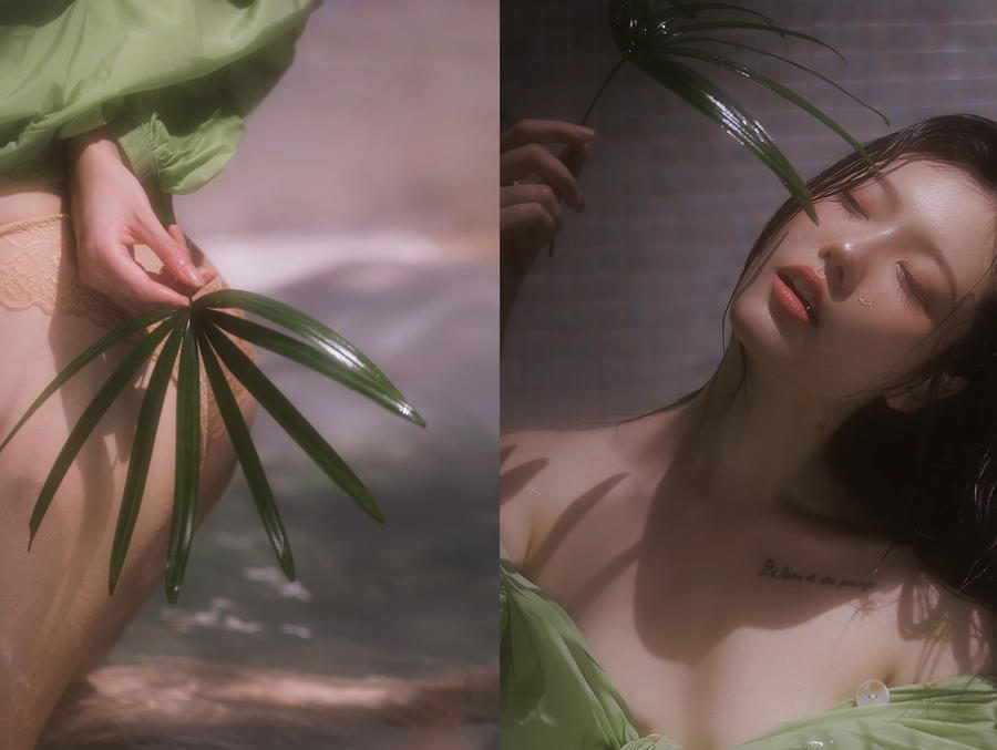 图片[3]-No.042 – 绿意 [23P]