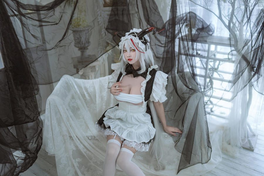 图片[2]-No.019 – 埃吉尔女仆 [29P]