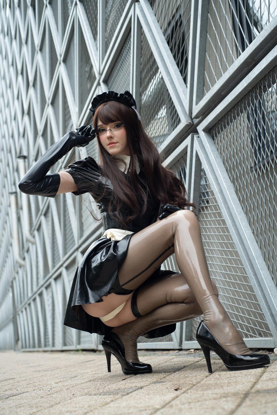 图片[3]-No.045 – Latex Maid [55P 18V]