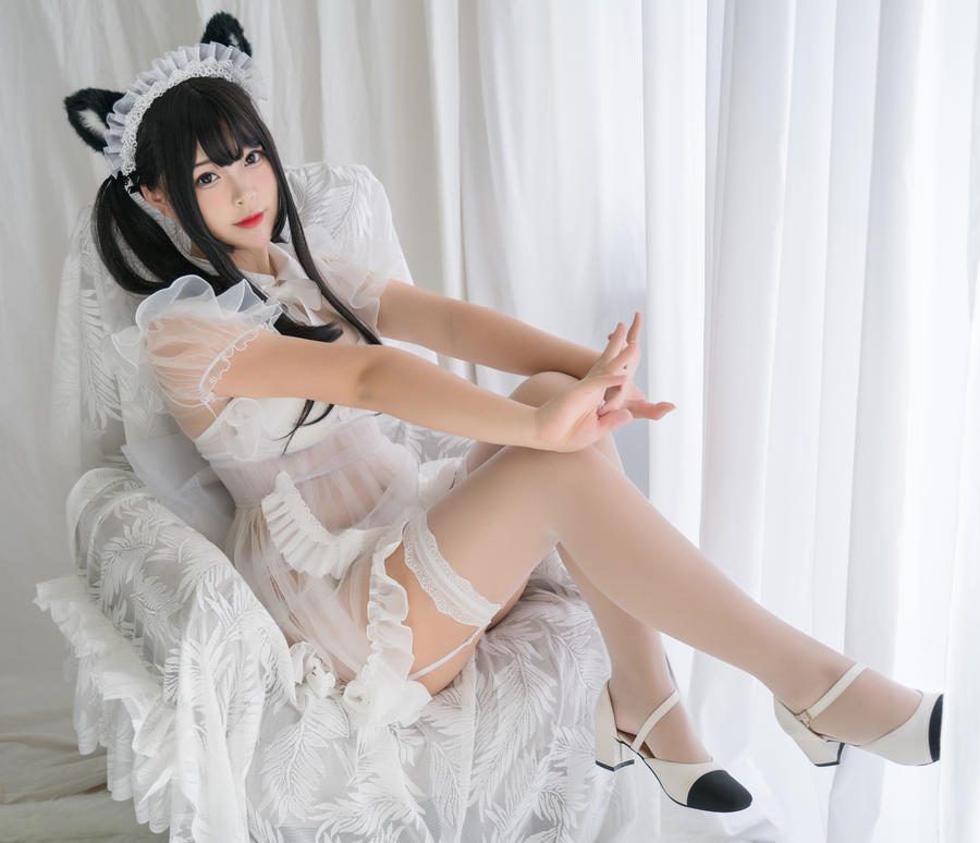 图片[2]-No.058 – 白猫透明女仆 [88P 8V]