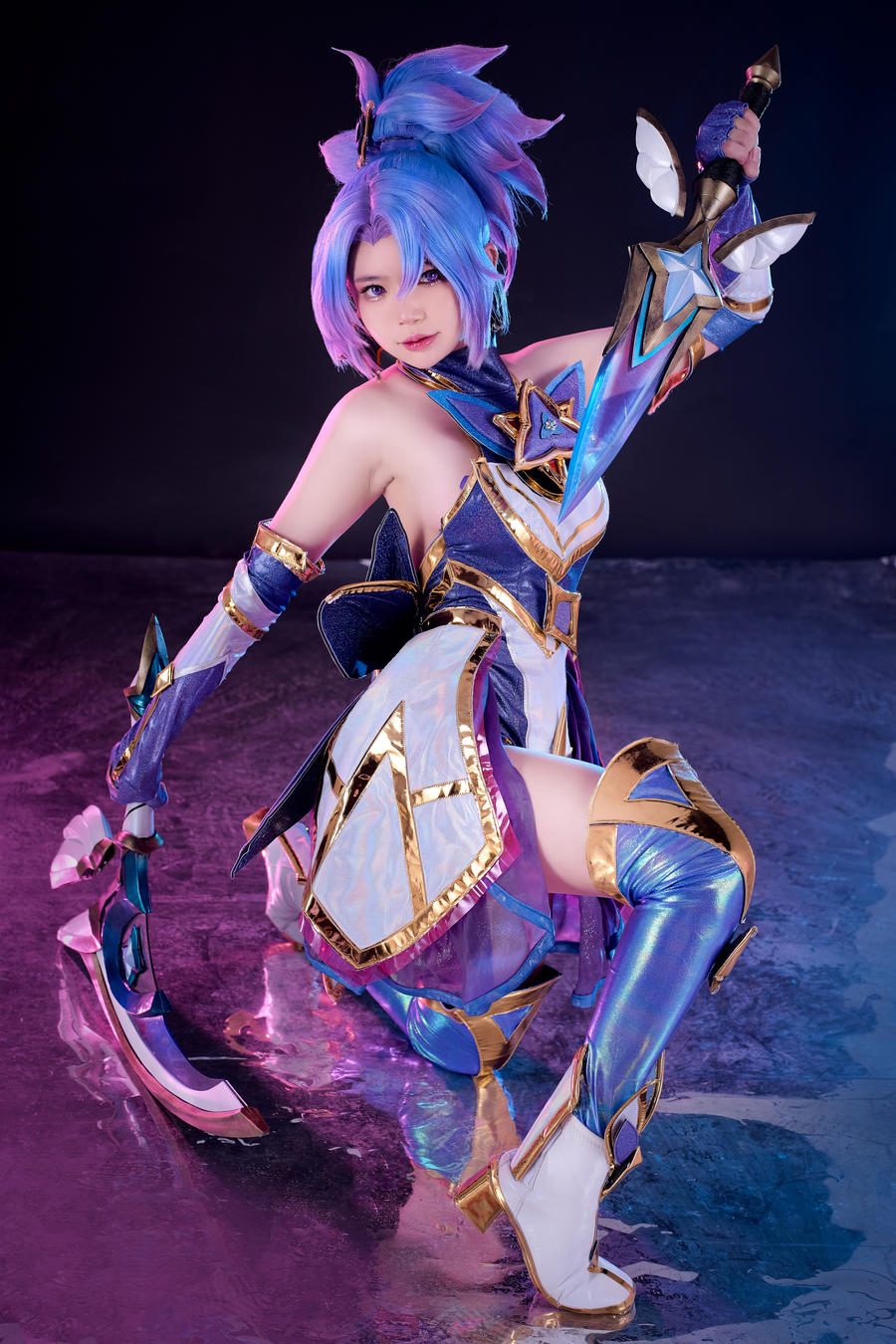 图片[2]-No.057 – LOL Akali x Kai’Sa Star Guardians (&PingPing) [41P 9V]