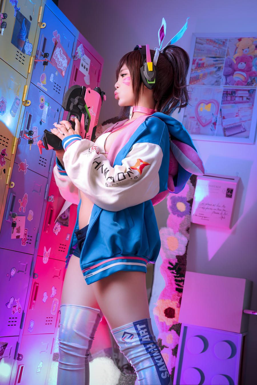 图片[2]-No.076 – D.Va Sakimichan Art [25P]