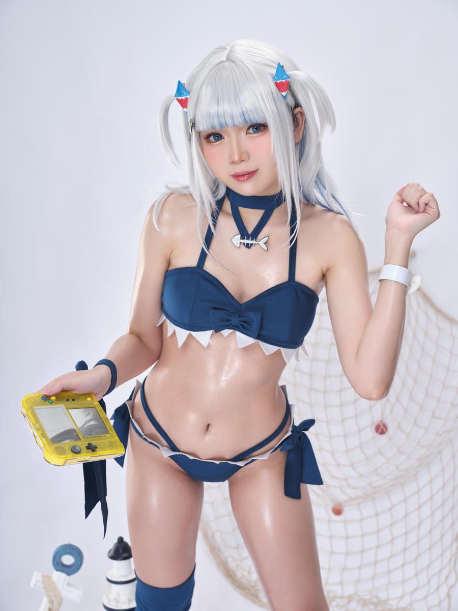 图片[3]-No.087 – Hololive Gawr Gura Swimsuit [25P 2V]