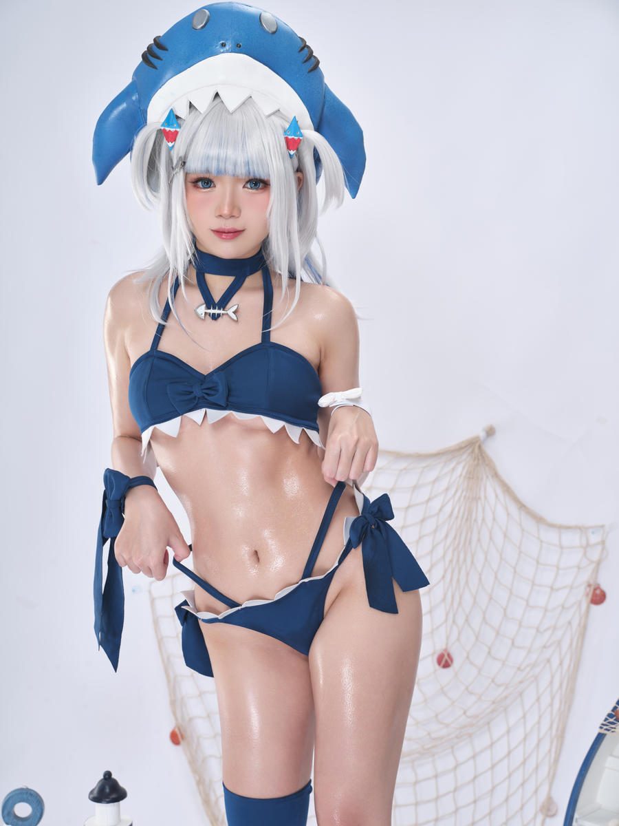 图片[2]-No.087 – Hololive Gawr Gura Swimsuit [25P 2V]