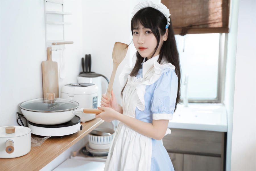 图片[3]-No.056 – 厨房小女仆 [33P]