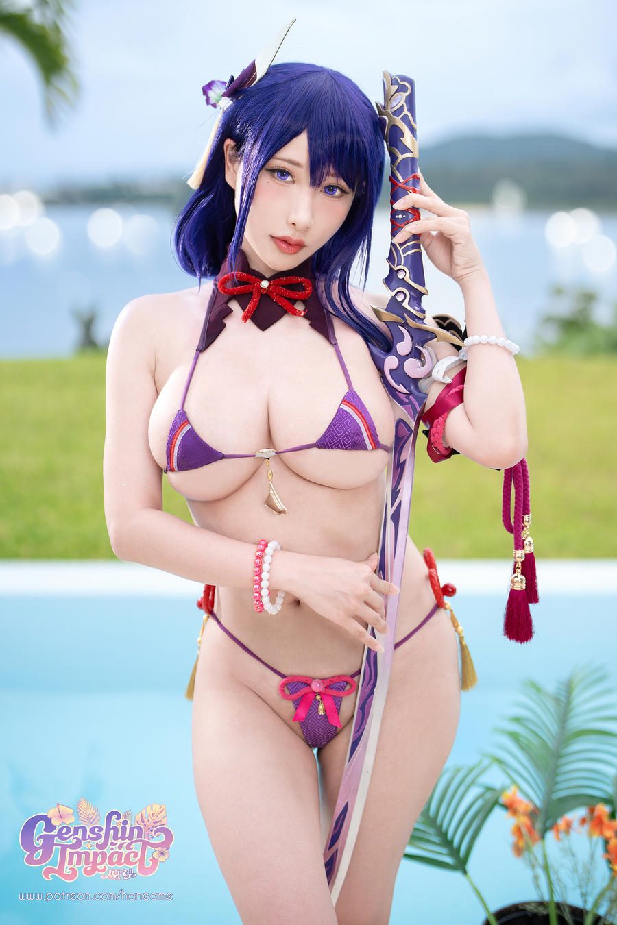图片[3]-No.231 – 原神 雷电将军写真书 [91P]