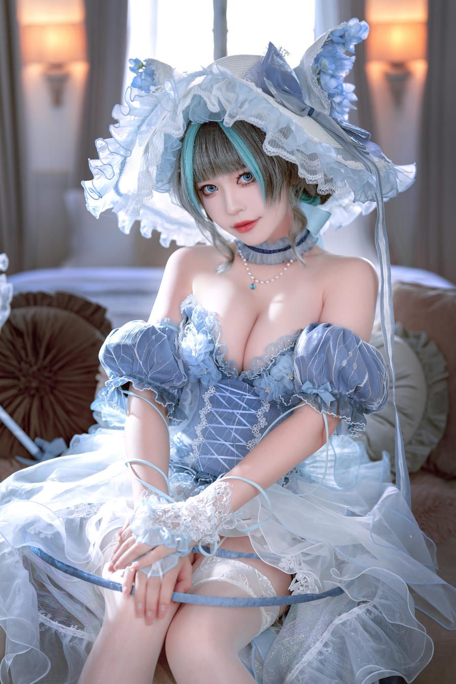 图片[3]-No.066 – 碧蓝航线 柴郡 废稿礼服 [66P 9V]