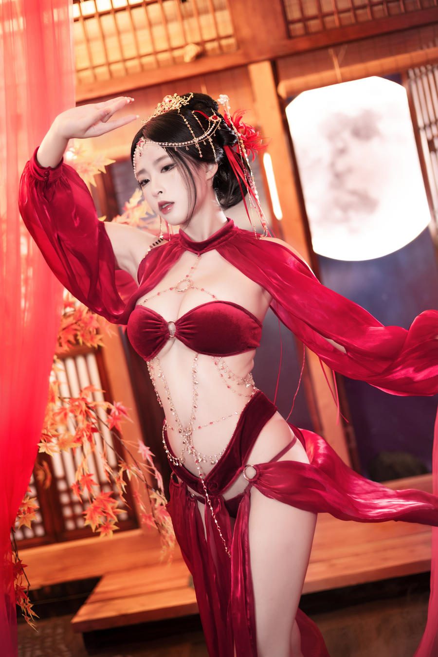 图片[3]-No.061 – 月下舞姬 [58P]
