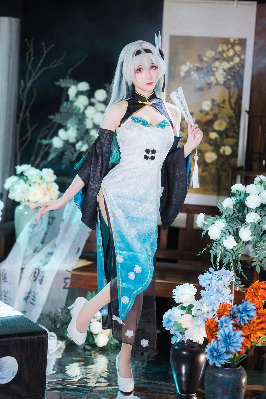 图片[3]-No.028 – 星穹铁道 流萤旗袍 [24P]