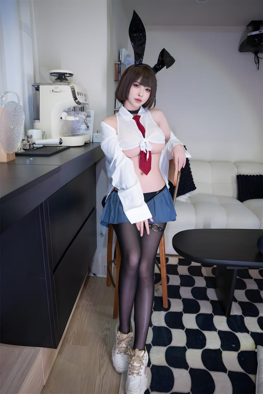 图片[3]-No.067 – 不良JK兔女郎 [59P]