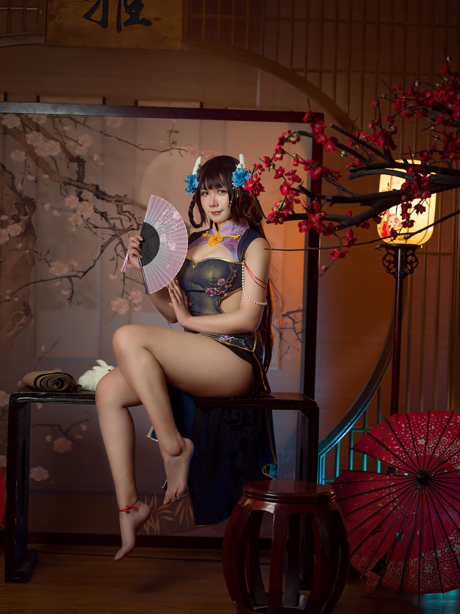 图片[2]-No.095 – 比睿旗袍+泳装 [61P]
