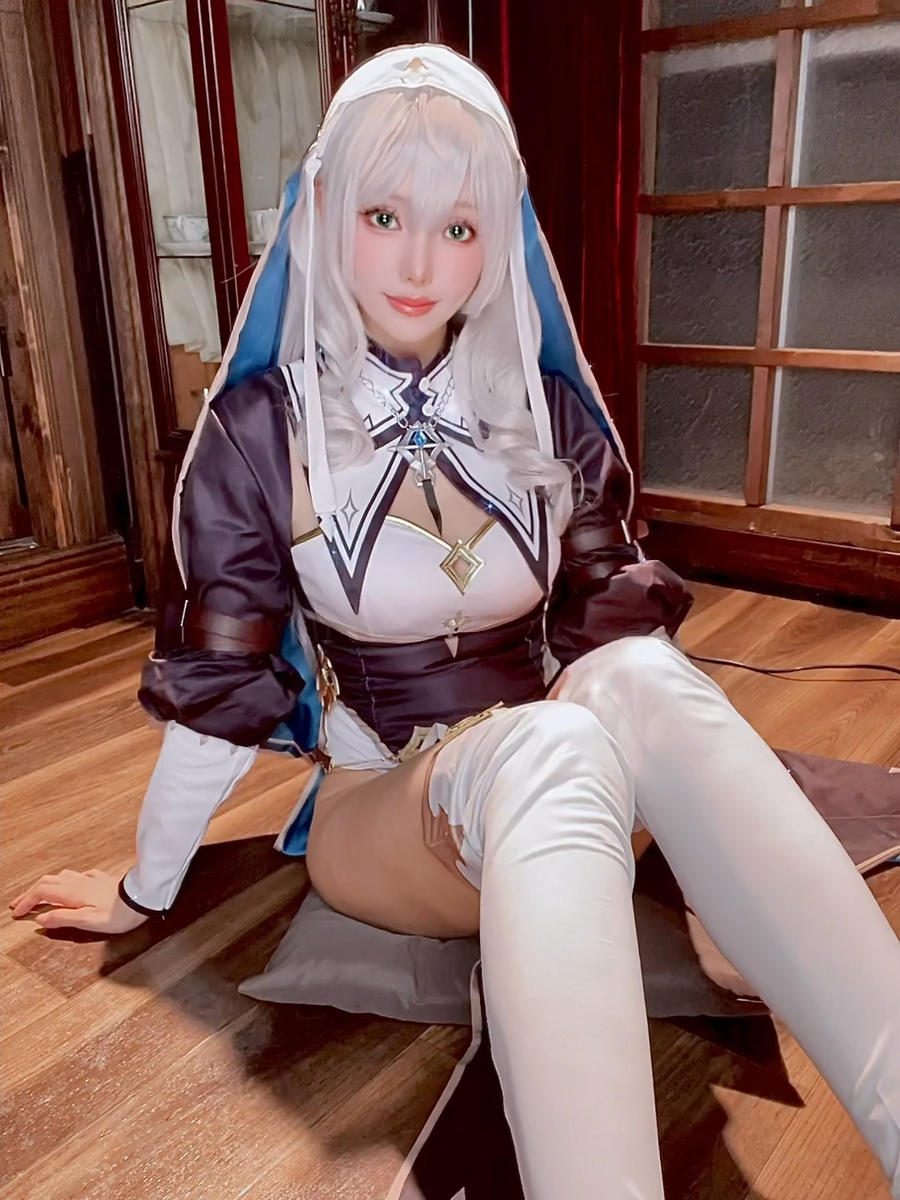 图片[3]-No.105 – Shirogane noel~Nun [27P 13V]