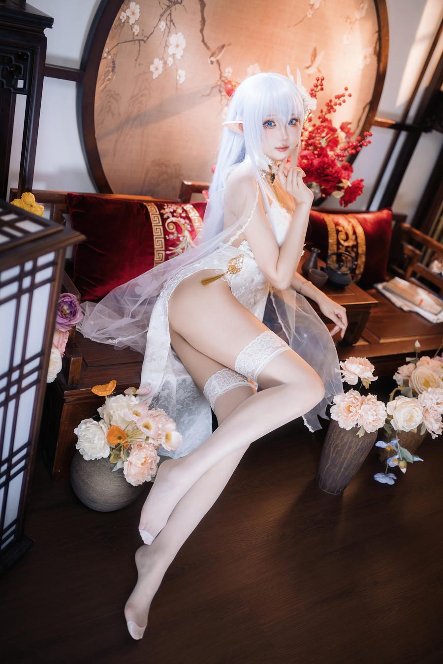 图片[2]-No.094 – 碧蓝航线 阿尔比恩旗袍 [20P]