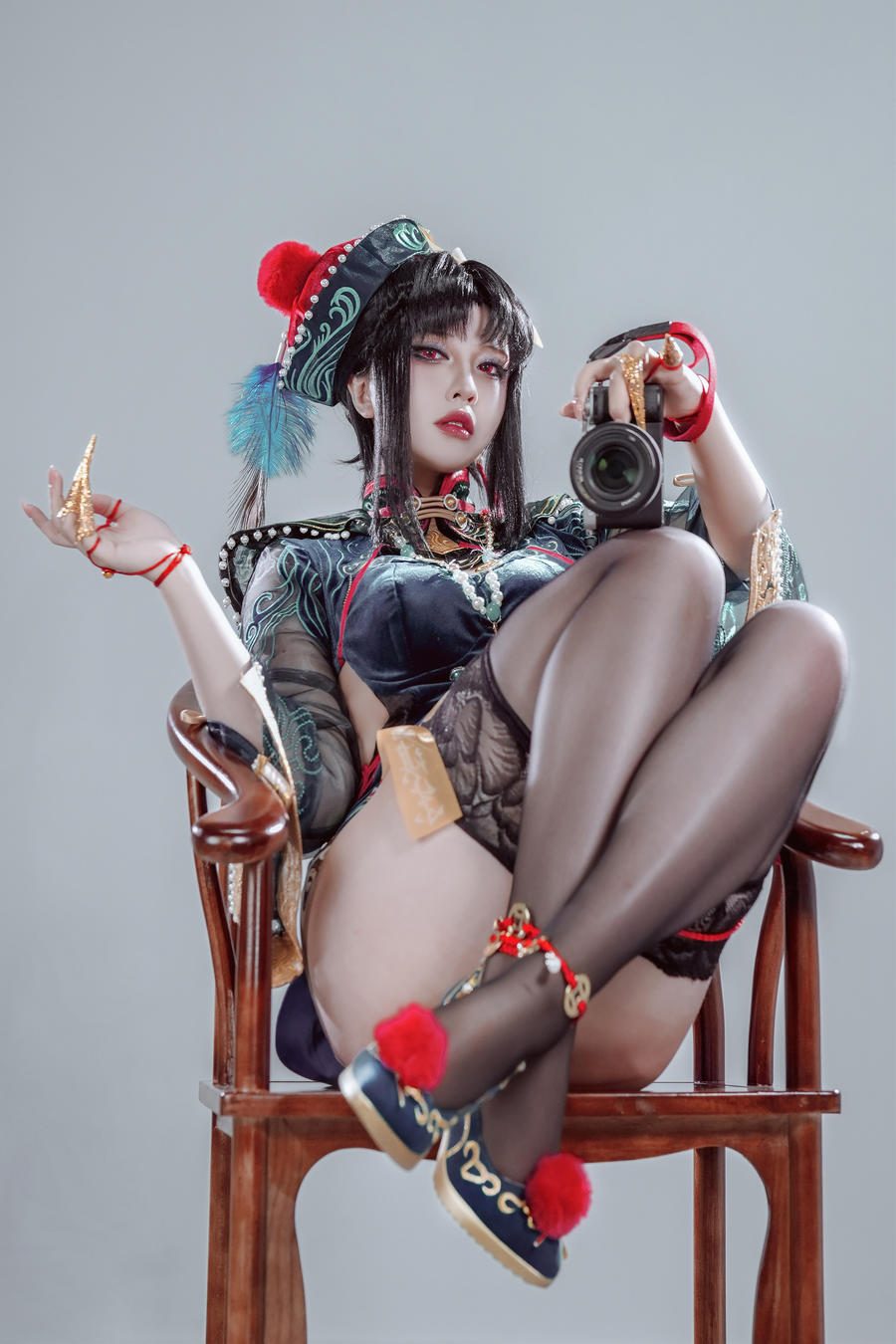 图片[2]-No.069 – 玉玲珑 僵尸娘 [24P 2V]