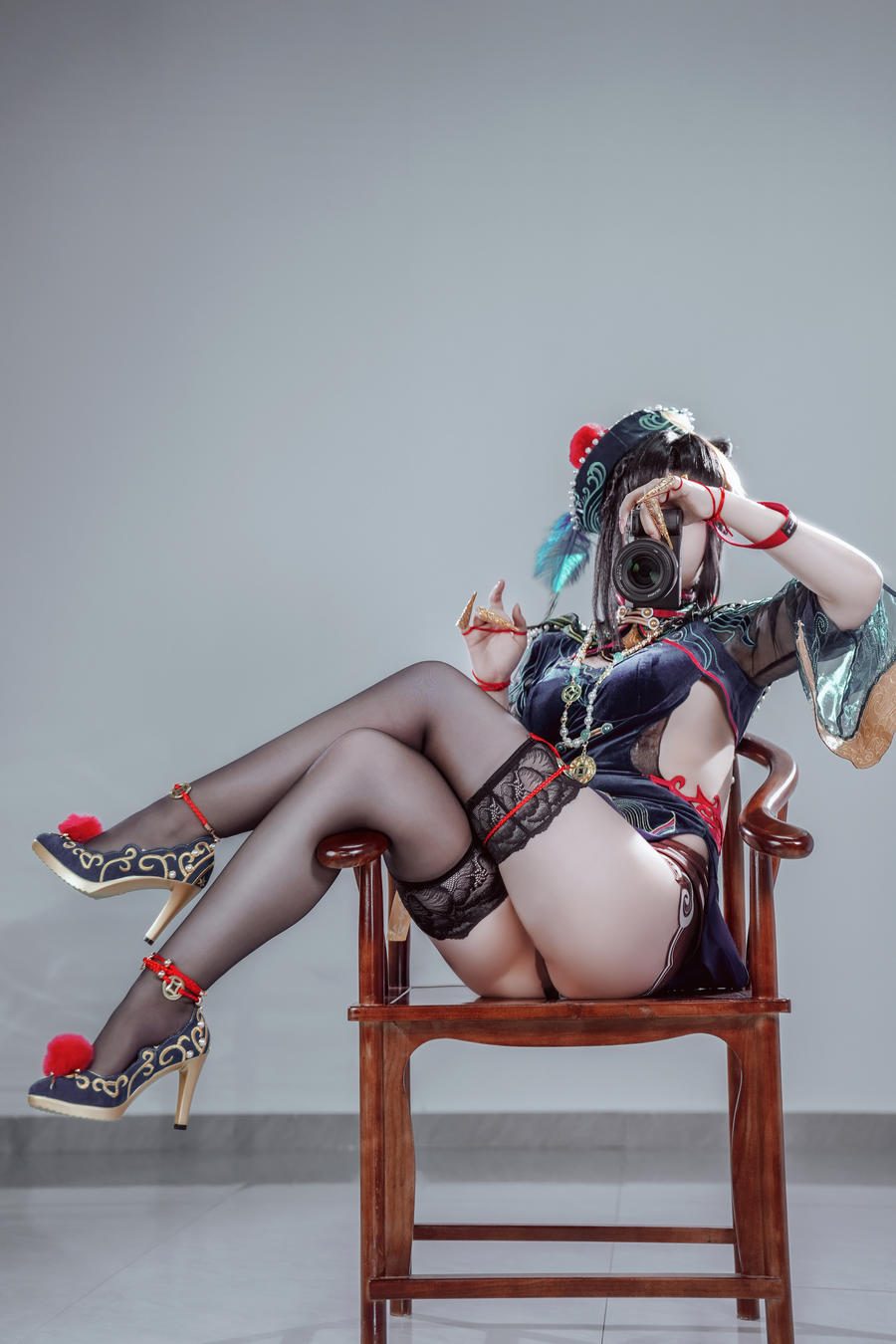 图片[3]-No.069 – 玉玲珑 僵尸娘 [24P 2V]
