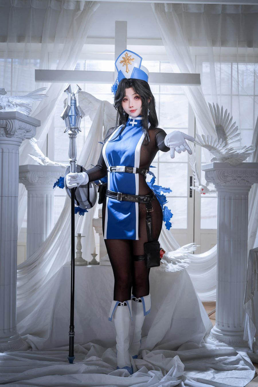 图片[3]-No.139 – Nikke胜利女神 梅登冰玫瑰 [34P]