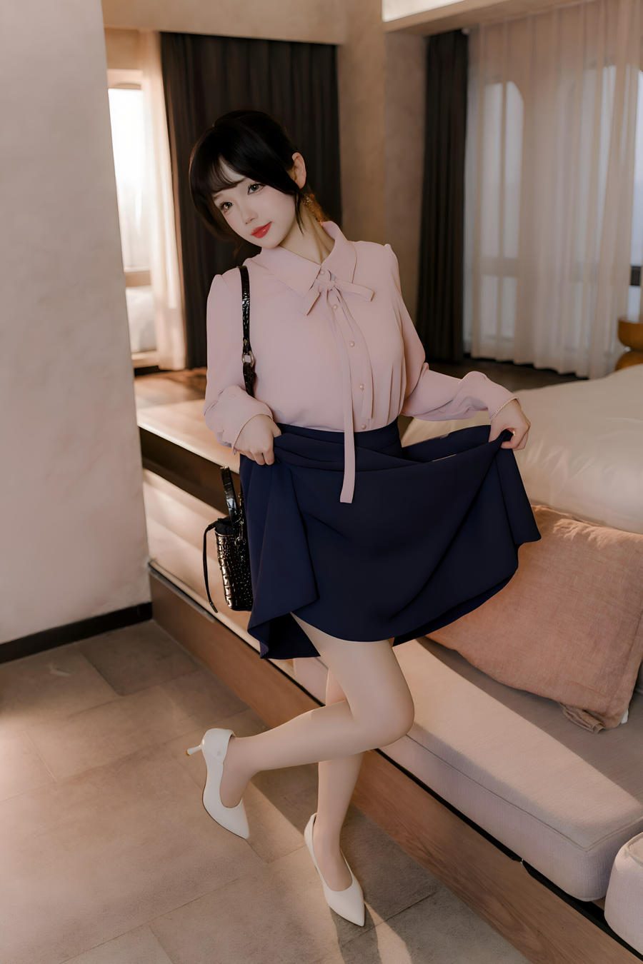 图片[3]-No.089 – 肉丝通勤OL [70P 1V]