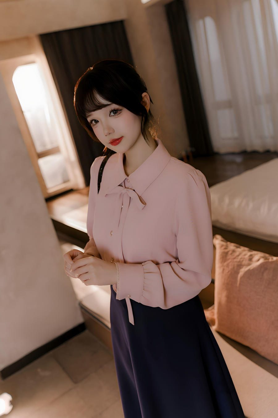 图片[2]-No.089 – 肉丝通勤OL [70P 1V]