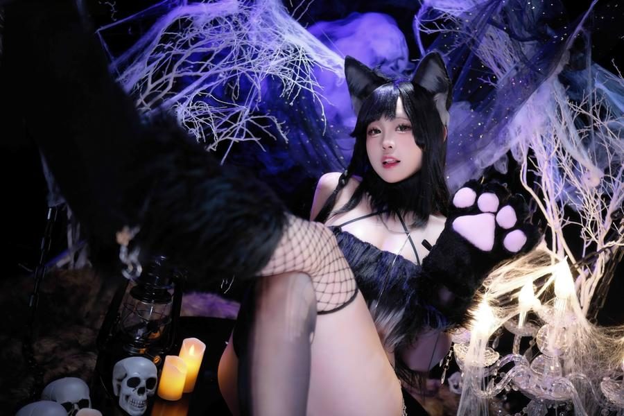 图片[2]-No.090 – 碧蓝航线 爱宕 万圣节 [15P]