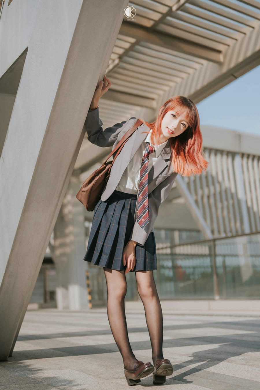 图片[2]-No.022 – JK黑丝 [21P]
