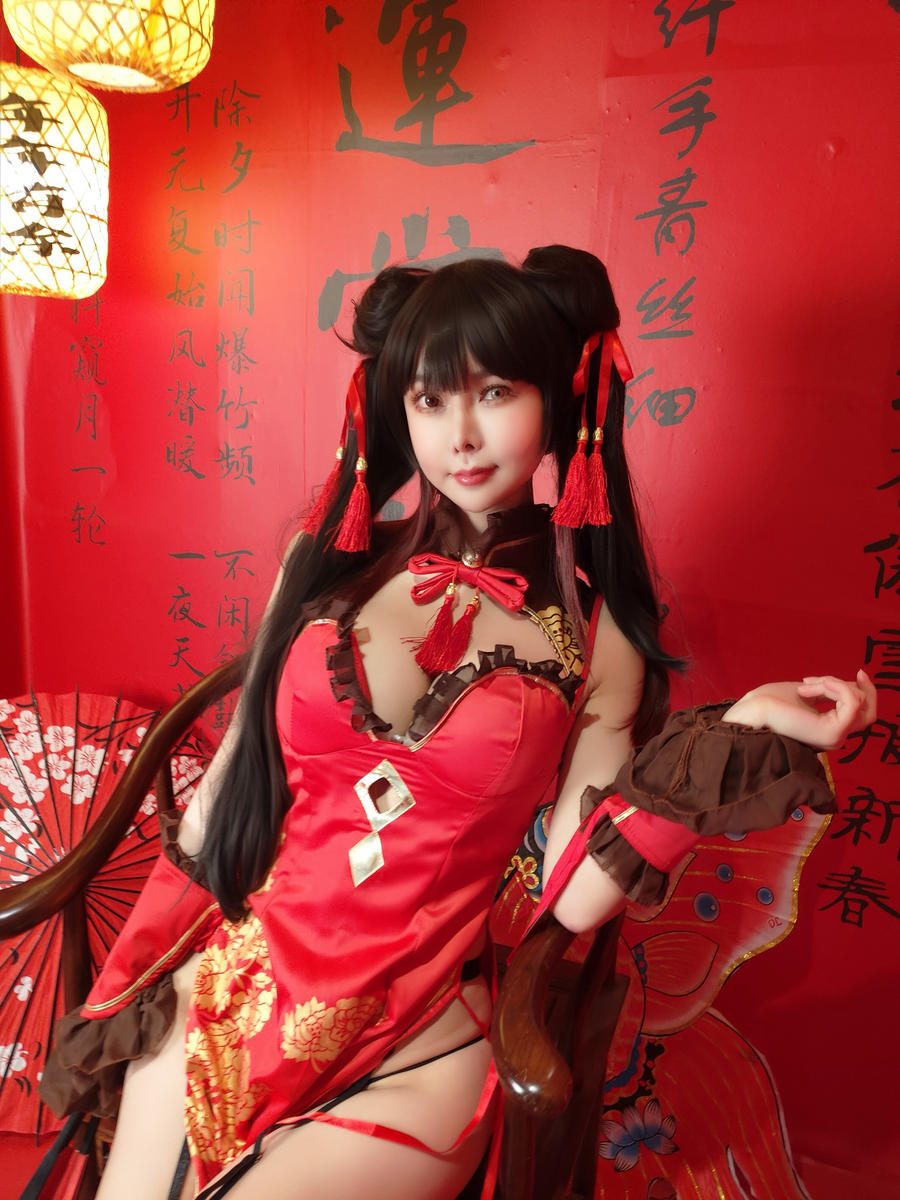 图片[3]-No.030 – 时崎狂三 旗袍 [25P 1V]