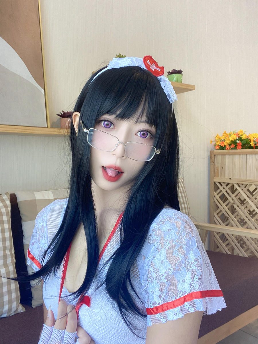 图片[3]-No.043 – 白网护士套 [35P]