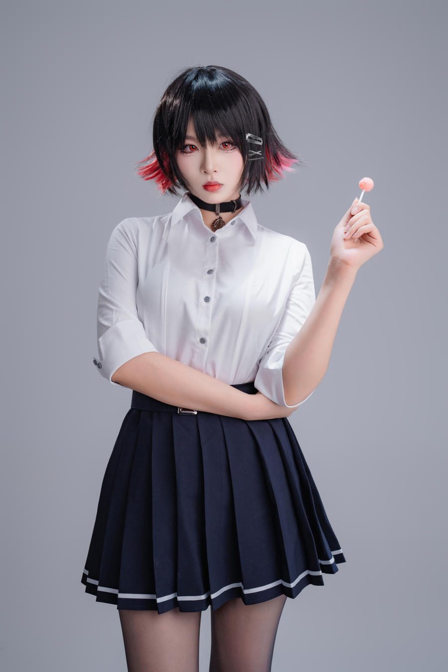 图片[2]-No.082 – 鲨鱼妹JK [100P 1V]