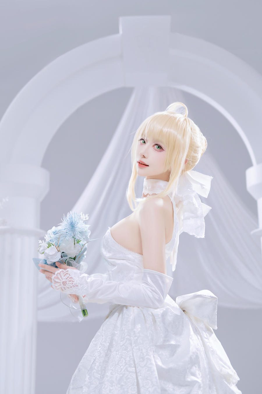 图片[2]-No.127 – FGO Saber花嫁 [22P]