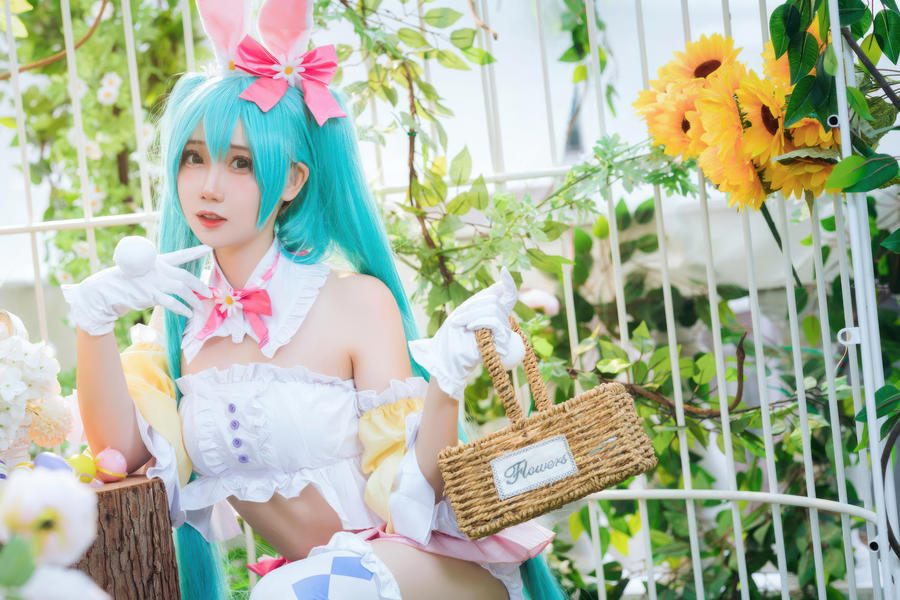 图片[2]-No.051 – 初音未来 复活节兔子 [22P]