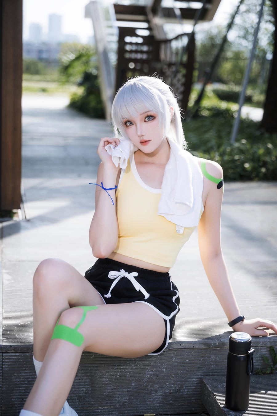 图片[3]-No.104 – 灵笼 白月魁运动服 [15P]